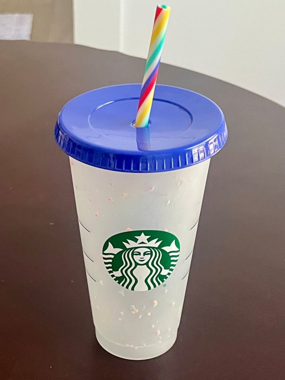 Starbucks 2020 Summer Pride Confetti Color Changing Cold Cup